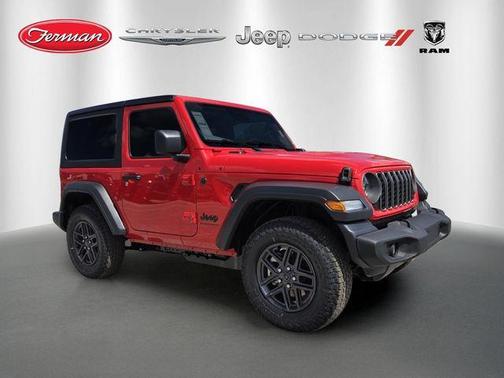 Firecracker Red Clearcoat 2026 Jeep Wrangler Sport
