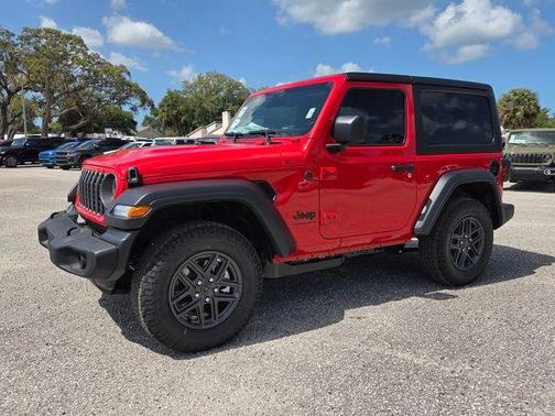 Firecracker Red Clearcoat 2026 Jeep Wrangler Sport