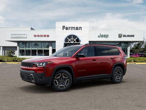 Red 2026 Jeep Cherokee LAREDO/LIMITED
