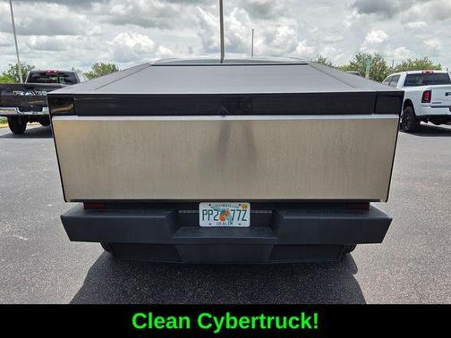 Silver 2025 Tesla Cybertruck Base