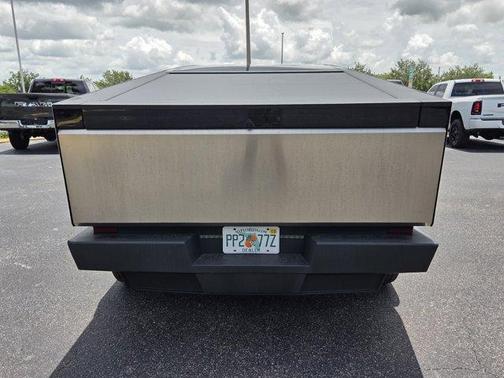 Silver 2025 Tesla Cybertruck Base