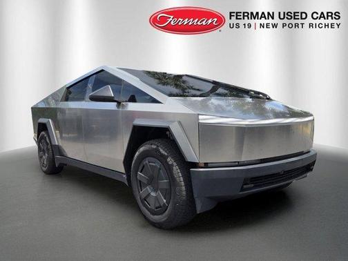 Silver 2025 Tesla Cybertruck Base