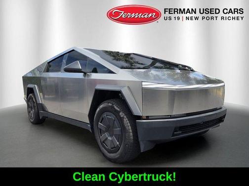 Silver 2025 Tesla Cybertruck Base