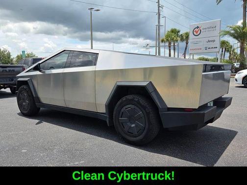 Silver 2025 Tesla Cybertruck Base