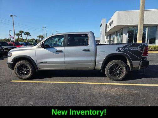 Billet Silver Metallic Clearcoat 2025 RAM 1500 Rebel