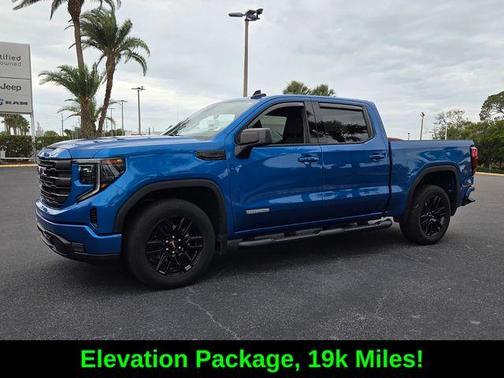 Dynamic Blue Metallic 2023 GMC Sierra 1500 Elevation