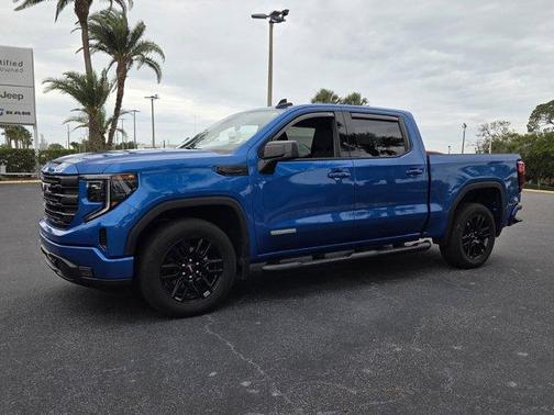 Dynamic Blue Metallic 2023 GMC Sierra 1500 Elevation