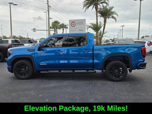 Dynamic Blue Metallic 2023 GMC Sierra 1500 Elevation
