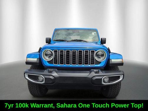 Hydro Blue Pearl 2024 Jeep Wrangler Sahara