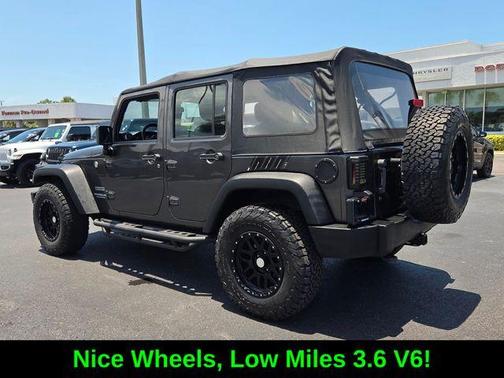 Granite Crystal Clearcoat Metallic 2017 Jeep Wrangler Unlimited Sport