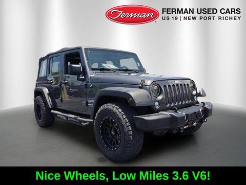 Granite Crystal Clearcoat Metallic 2017 Jeep Wrangler Unlimited Sport