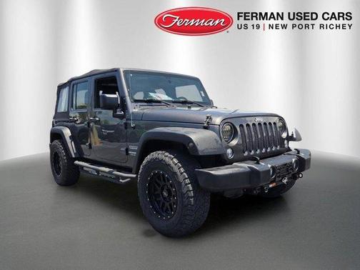 Granite Crystal Clearcoat Metallic 2017 Jeep Wrangler Unlimited Sport