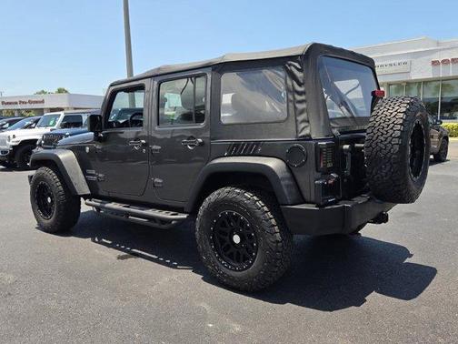 Granite Crystal Clearcoat Metallic 2017 Jeep Wrangler Unlimited Sport