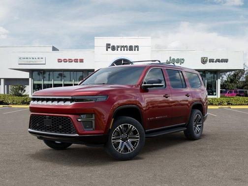 Velvet Red Pearlcoat 2026 Jeep Grand Wagoneer Base