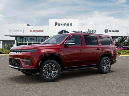 Velvet Red Pearlcoat 2026 Jeep Grand Wagoneer Base