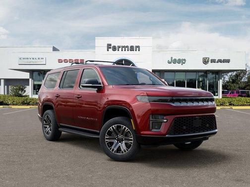 Velvet Red Pearlcoat 2026 Jeep Grand Wagoneer Base