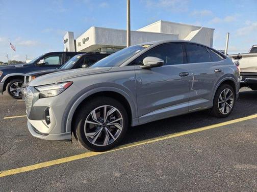 Pebble Gray 2023 Audi Q4 e-tron 50 Premium Plus