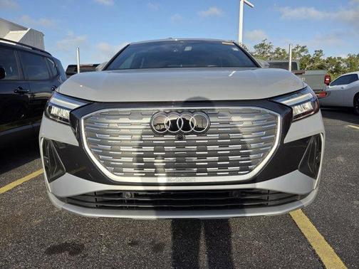 Pebble Gray 2023 Audi Q4 e-tron 50 Premium Plus
