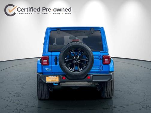 Hydro Blue Pearl 2023 Jeep Wrangler 4xe Sahara