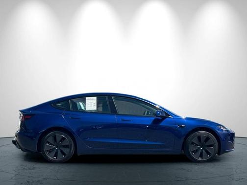 Dark Blue 2025 Tesla Model 3