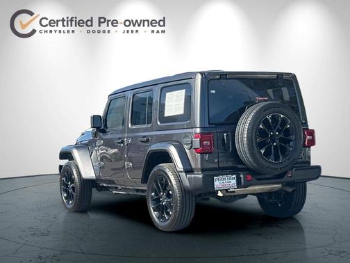 Granite Crystal Clearcoat Metallic 2025 Jeep Wrangler 4xe Sahara