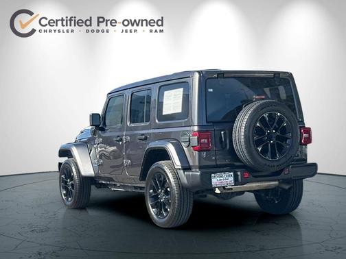 Granite Crystal Clearcoat Metallic 2025 Jeep Wrangler 4xe Sahara