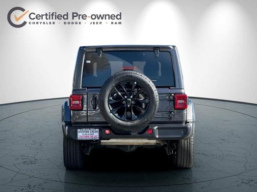Granite Crystal Clearcoat Metallic 2025 Jeep Wrangler 4xe Sahara