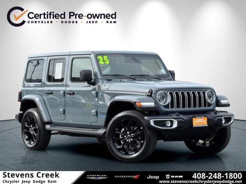 Anvil Clearcoat 2025 Jeep Wrangler 4xe Sahara
