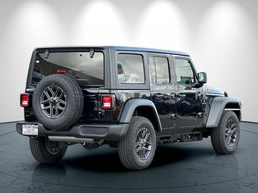 Black 2026 Jeep Wrangler Sport