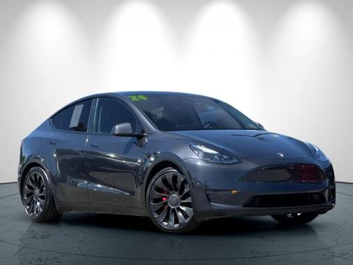 Black 2024 Tesla Model Y Performance