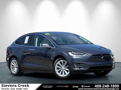Black 2018 Tesla Model X 75D