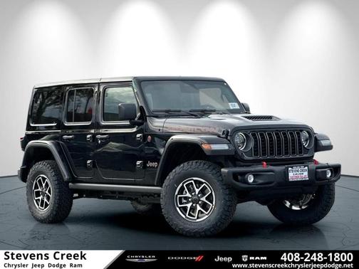 Black 2026 Jeep Wrangler Rubicon