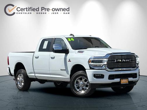 Bright White Clearcoat 2024 RAM 2500 Laramie