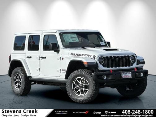 Bright White 2026 Jeep Wrangler Rubicon