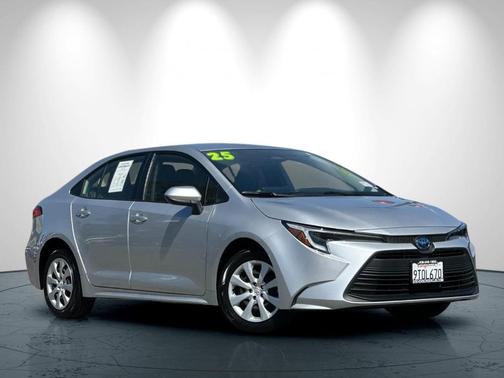 Classic Silver Metallic 2025 Toyota Corolla Hybrid LE