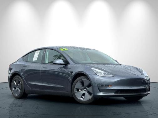 Black 2022 Tesla Model 3 Long Range
