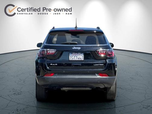 Diamond Black 2025 Jeep Compass Limited