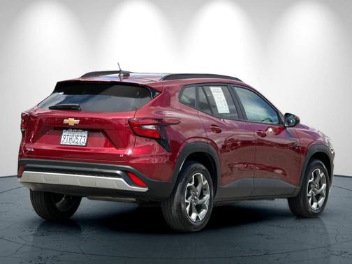 Crimson Metallic 2025 Chevrolet Trax LT
