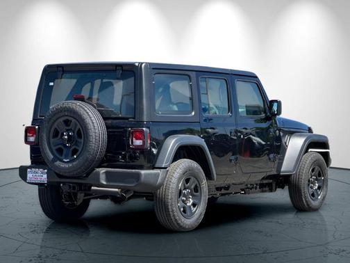 Black 2026 Jeep Wrangler Sport