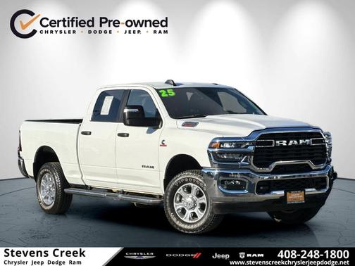 Bright White Clearcoat 2025 RAM 2500 Big Horn