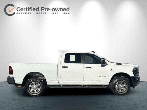 Bright White Clearcoat 2025 RAM 2500 Big Horn