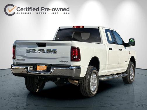 Bright White Clearcoat 2025 RAM 2500 Big Horn