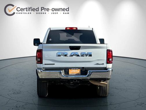 Bright White Clearcoat 2025 RAM 2500 Big Horn