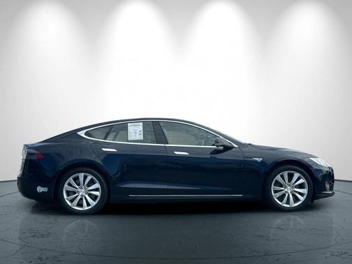 Blue 2014 Tesla Model S Base