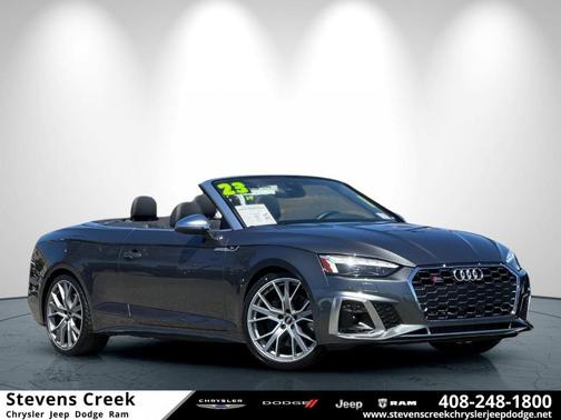 Daytona Gray Pearl Effect w/ Black Roof 2023 Audi S5 3.0T Prestige