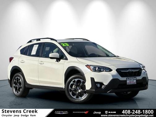 Crystal White Pearl 2023 Subaru Crosstrek Premium