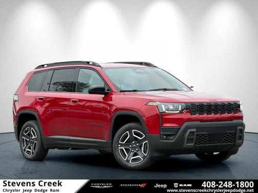Red 2026 Jeep Cherokee LAREDO/LIMITED