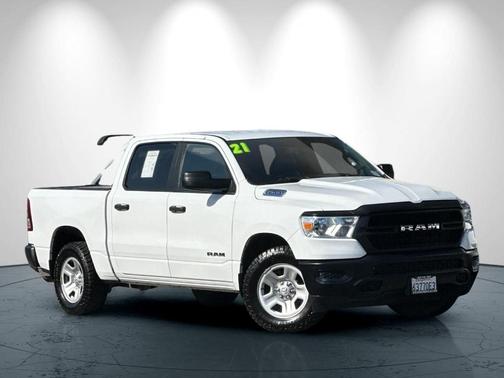 Bright White Clearcoat 2021 RAM 1500 Tradesman