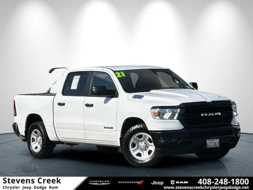 Bright White Clearcoat 2021 RAM 1500 Tradesman