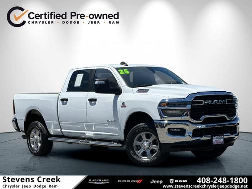 Bright White Clearcoat 2025 RAM 2500 Big Horn
